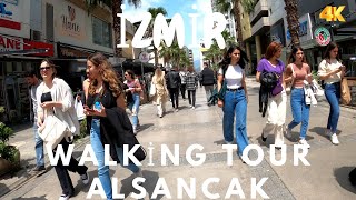 Izmir, Turkey walking tour 4K 60FPS 2023