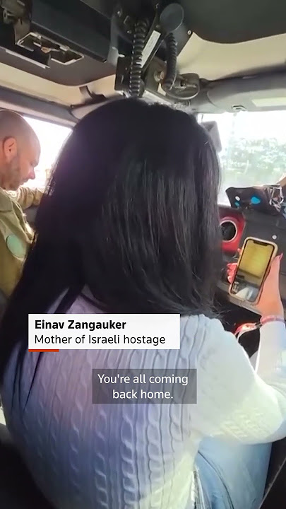 Download lagu Mother's first video chat with son after Hamas hostage release