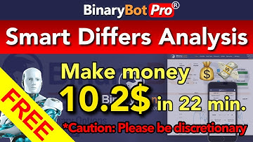 Binary Bot Pro | Smart Differs Analysis (2021)