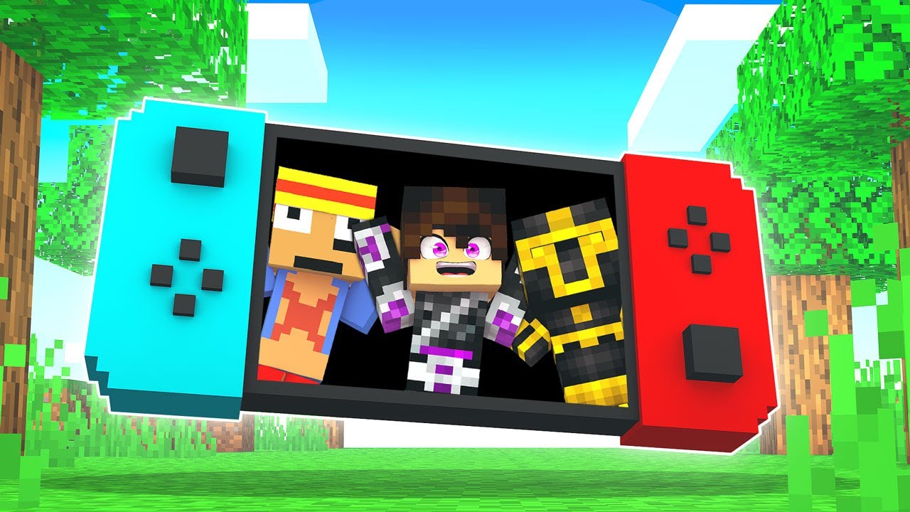 CÓMO VIVIR DENTRO de una NINTENDO SWITCH en MINECRAFT 🎮 - YouTube