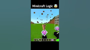 Logic 🔥💀 #minecraft #gaming #shorts #minecraftshorts