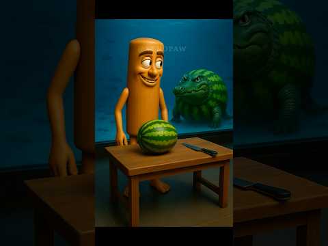 Tung Tung Tung Sahur Tries Seafood Shorts