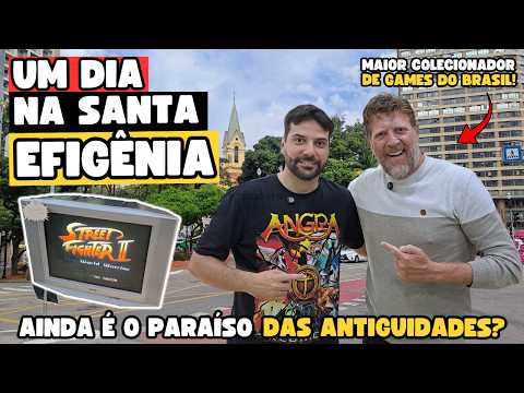 A DAY AT SANTA EFIGÊNIA: Rare Games, Brazil's Biggest Collector, and a Super Nintendo in the Trash!