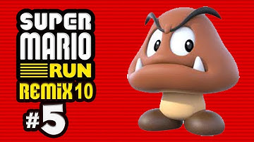 Super Mario Run - Gameplay Walkthrough - Part 5 ! Remix 10! iOS