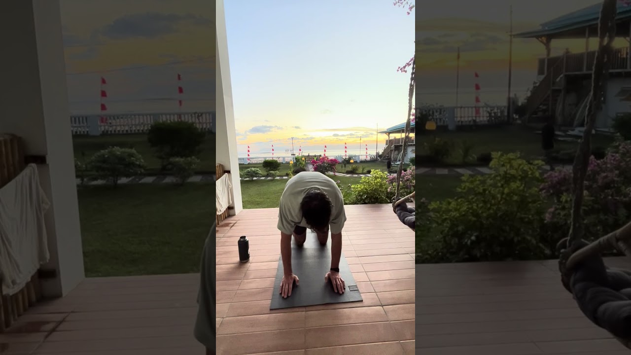 20min post surf stretch routine
