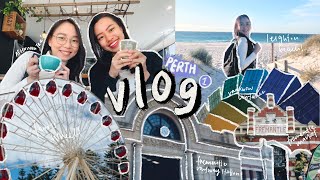 PERTH VLOG 1 | First time to Perth✨🇦🇺, Exploring Fremantle and Leighton beach🏖