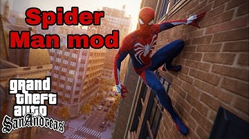 How To Add Spiderman Mod In Gta Sa Android | Spiderman Mod For Gta Sa Android With Powers | Subtitle
