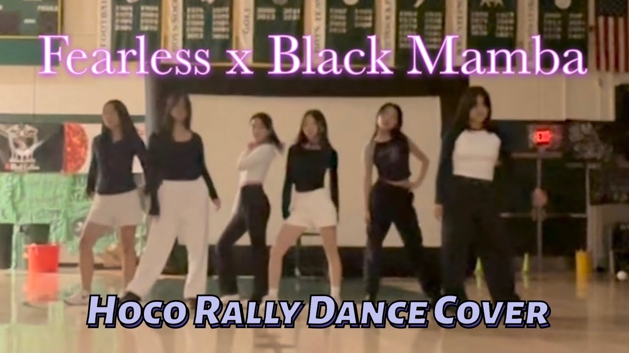 [K-LIGHTED] Fearless x Black Mamba - Le Sserafim x Aespa | Leigh High School | Homecoming Rally