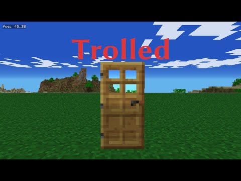 Trolling my friends in Minecraft Pi Edition