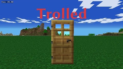 Trolling my friends in Minecraft Pi Edition