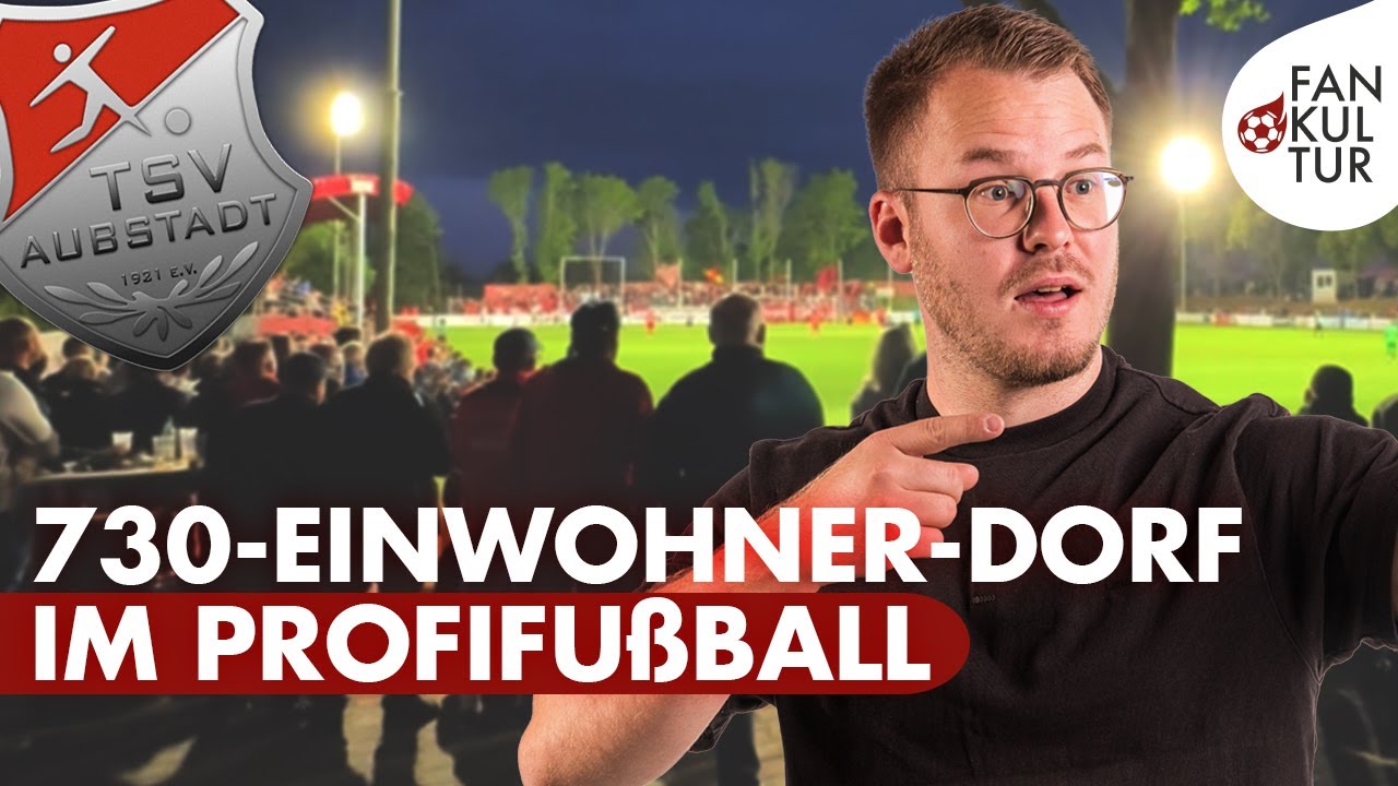 WAHNSINN! Profifußball am DORF | Ein Tag Fan von: TSV Aubstadt | Fußball-Stadion-Vlog 🏟️