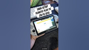 1min tutorial - Setup Remote Play PC on Vita