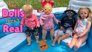 Which Doll Did It? Pool Poop Mystery And Gross Camp Lunches Thedollsarentreal S1E3
