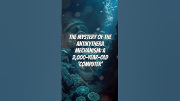 The Antikythera Mechanism Conspiracy: A 2,000-Year-Old Computer That Shouldn’t Exist #antikythera