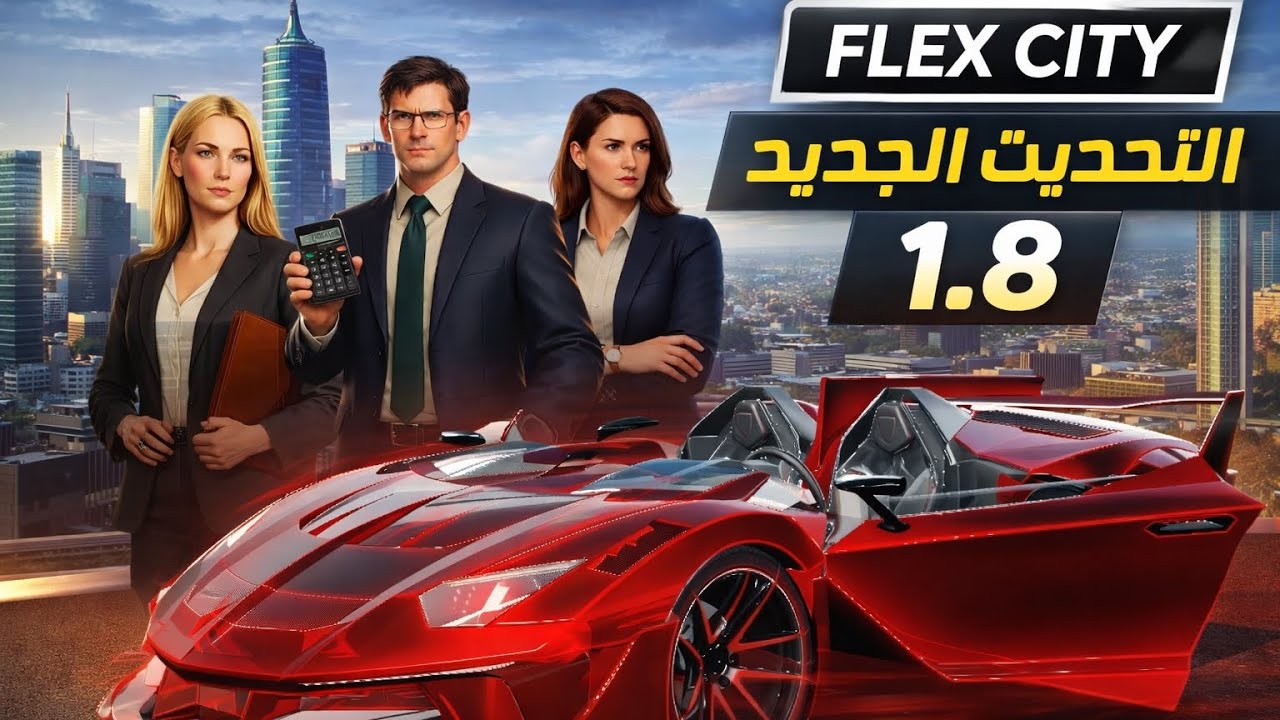 FLEX CITY : تحديث 1.8 الجديد وشرح جميع الاشياء التي نزلت😍🔥