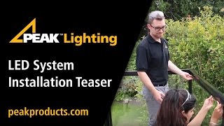 Peak Lighting LED System Installation Teaser Peak Lighting Led System Full Installation