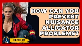 How Can You Prevent Nuisance Alligator Problems? - High Stakes Jobs