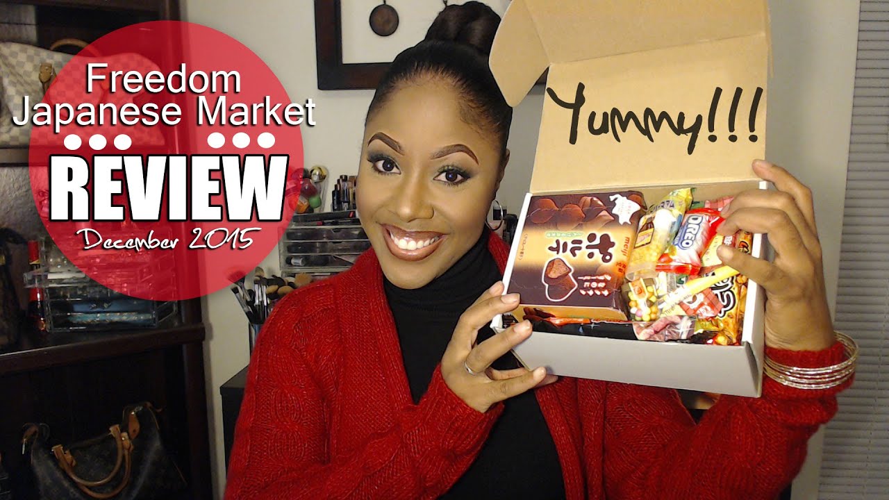 Freedom Snack Freedom Japanese Market Snack Box Review & Tasting - YouTube