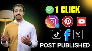 How to Publish Social Media Post on Facebook, Instagram, Twitter in One Click screenshot 4
