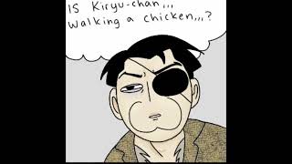Yakuza Comic Dub: Walking a chicken @solidpage3434