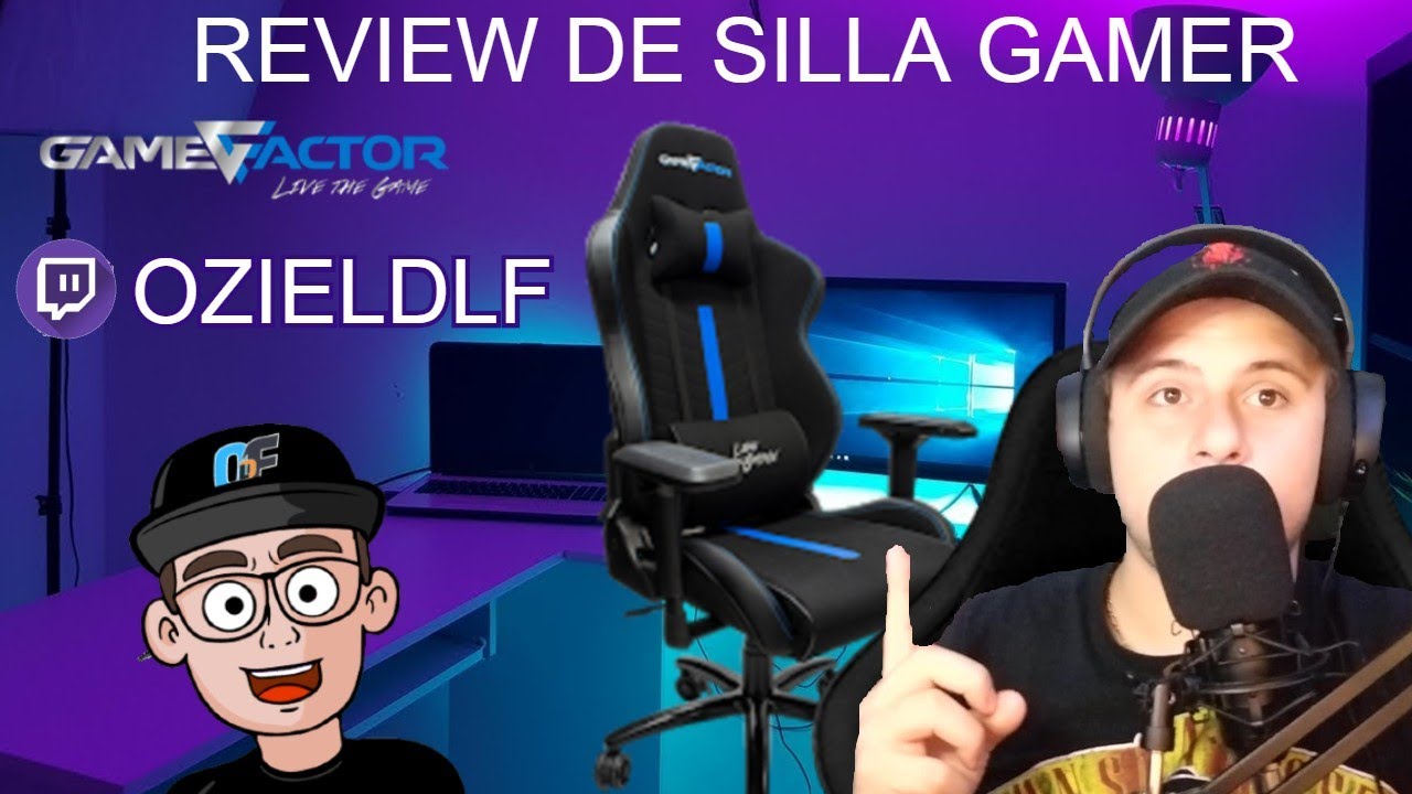 GAME FACTOR CGC-601 UNBOXING & REVIEW SILLA GAMING - YouTube