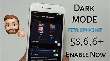 How to enable Dark Mode on iphone 5s,6,6+|| Get Dark Mode on ios 12.5.3🔥