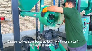 Mobile Pack Pellet Feed Production Line