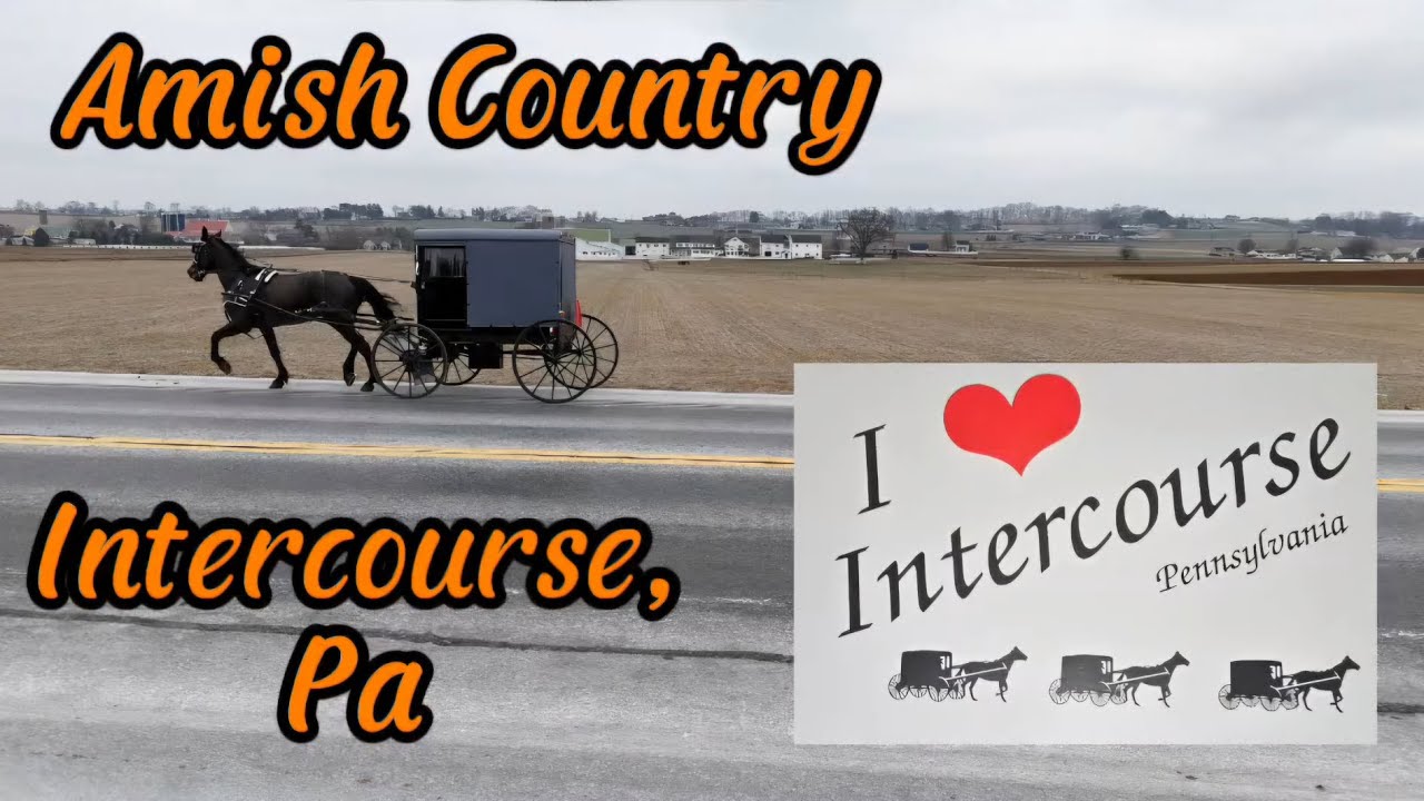 Intercourse, Pa (Drone view)