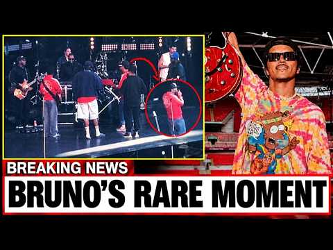 Bruno Mars Takes a SMOKING BREAK During Soundcheck at Levi’s Stadium—Fans Catch This Rare Moment!