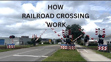 How Railroad Crossing Work (Explained Simply)