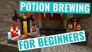 Potion Brewing for Beginners - 1.17 - Let's Survive Minecraft - Lets Play Tutorial