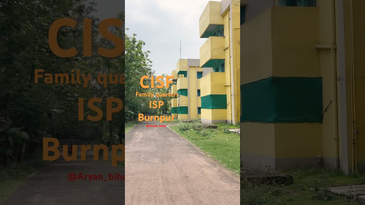 ISP BURNPUR |CISF FAMILY QUARTERS|.                      