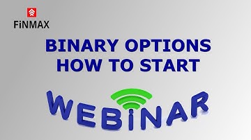 Binary options broker Finmax - How to start