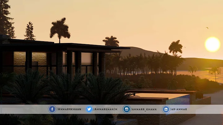 LUMION CINEMATIC ANIMATION  | Beach House 4K | lumion 8 animation