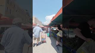 POV 4K: Athens Market Flow | Colors, Produce & Vendor Calls