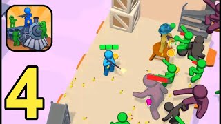 Train Defense: Zombie Survival - Gameplay Walkthrough Part 4 New Update ( Android,iOS ) screenshot 2