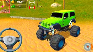 4X4 Monster Parking - Monster Truck Off Road Racing - Android Gameplay screenshot 5