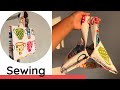 DIY Origami tote bag/ foldable storage bag {Sewing It DIY}