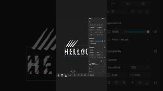 Day 14/100 Figma Text Pattern Hack with the Brush Tool (UI Tip!) #uidesign #figma