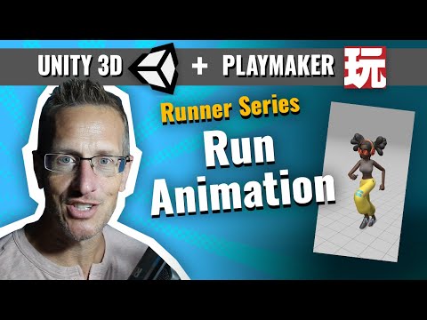 Unity 3D + Playmaker - Runner Series - Adding Character and Animations from Mixamo into Unity