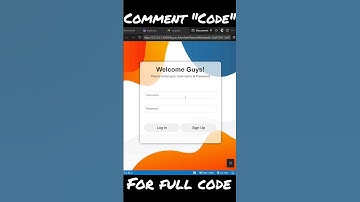 Login Form Using HTML,CSS & JS  #code #shorts #python #vscode