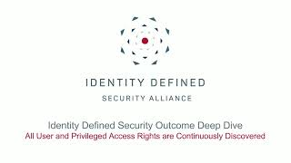 Identity Defined Security Outcome Deep Dive Series: Continuous Access Rights Discovery
