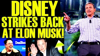 DISNEY STRIKES BACK AT ELON MUSK AFTER BOB IGER FIASCO! This Is Completely Pathetic Now