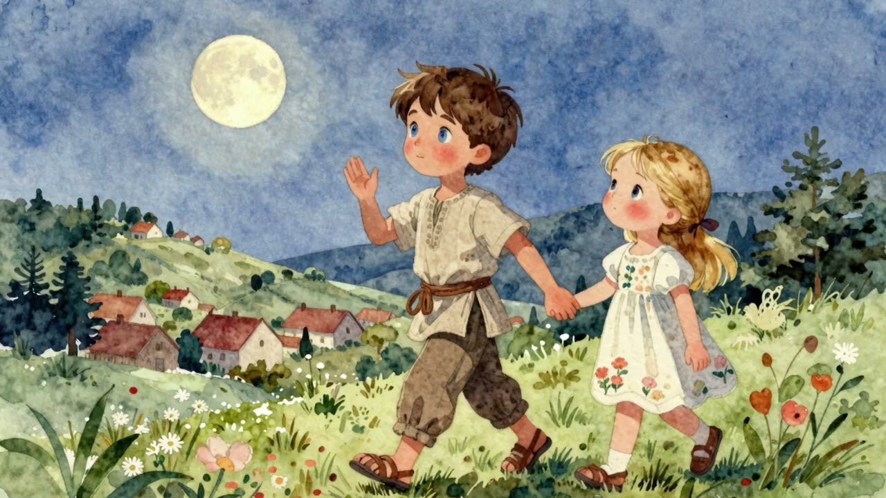 Księżyc [Krótkie opowiadanie dla dzieci]
