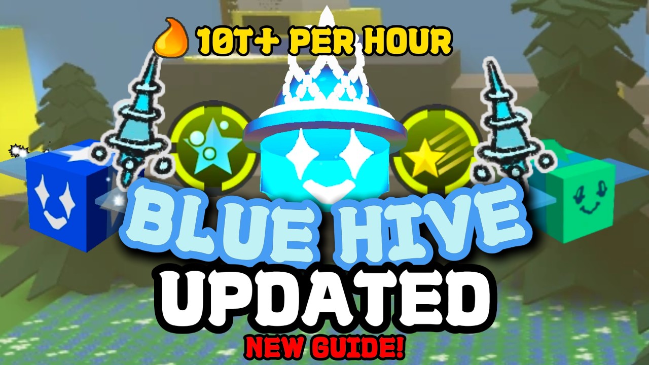 The ONLY Blue Hive Guide You Need (Bee Swarm Simulator) - YouTube