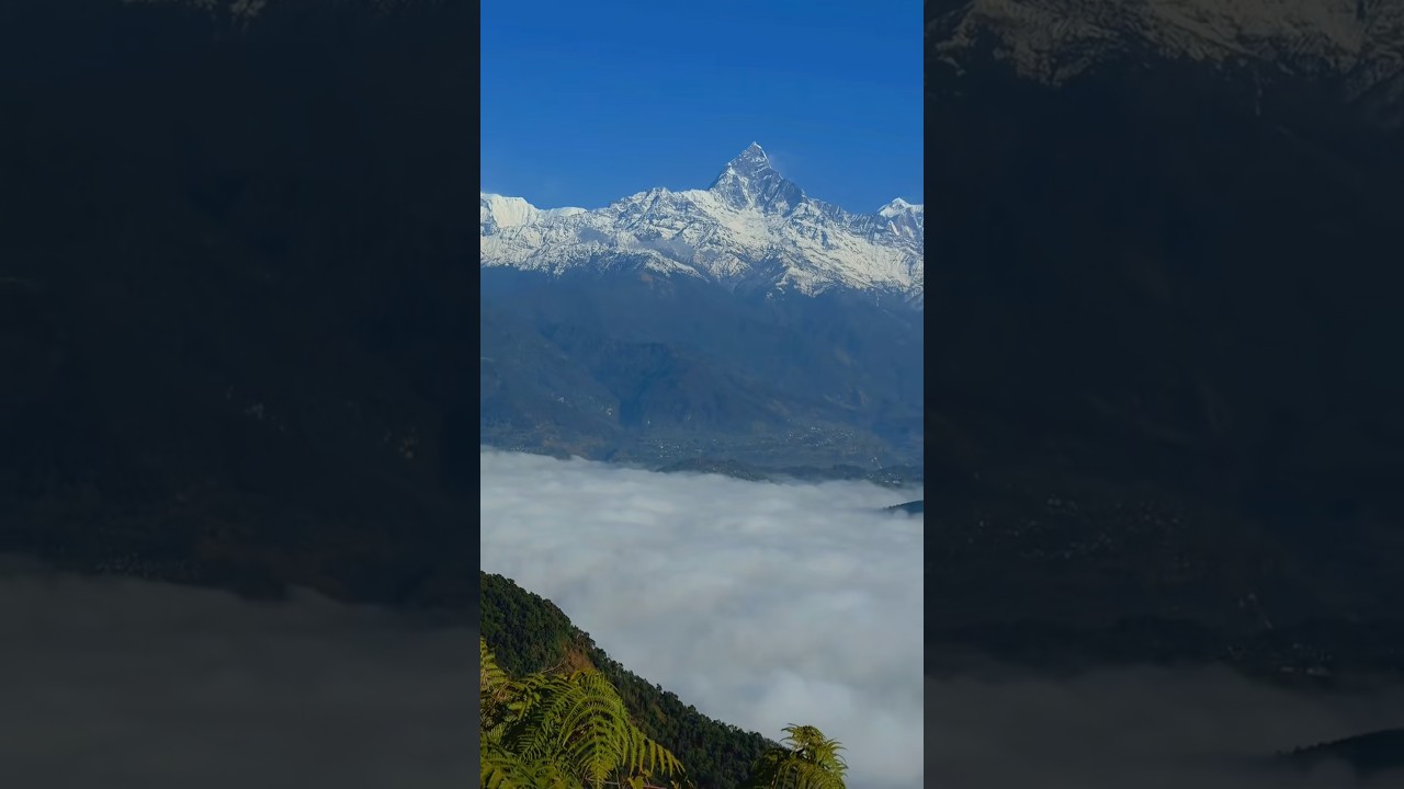 Pokhara☘️❤️ #tourismnepal #himalayancultures #beautyofnepal #nature #himalayantrip #mountains