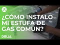 Estufa Gas Drija - ¿Cómo instalo mi estufa de gas común?