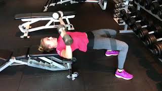 Sally Pearson - Training In Gym