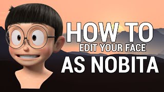 HOW TO EDIT YOUR FACE AS NOBITA || PICSART screenshot 5