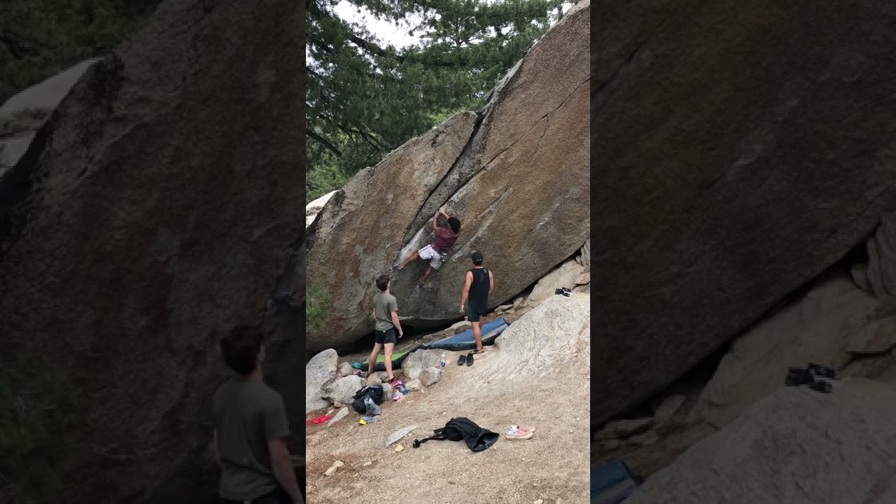 Left Gold Crack Sit (V7) - Tramway